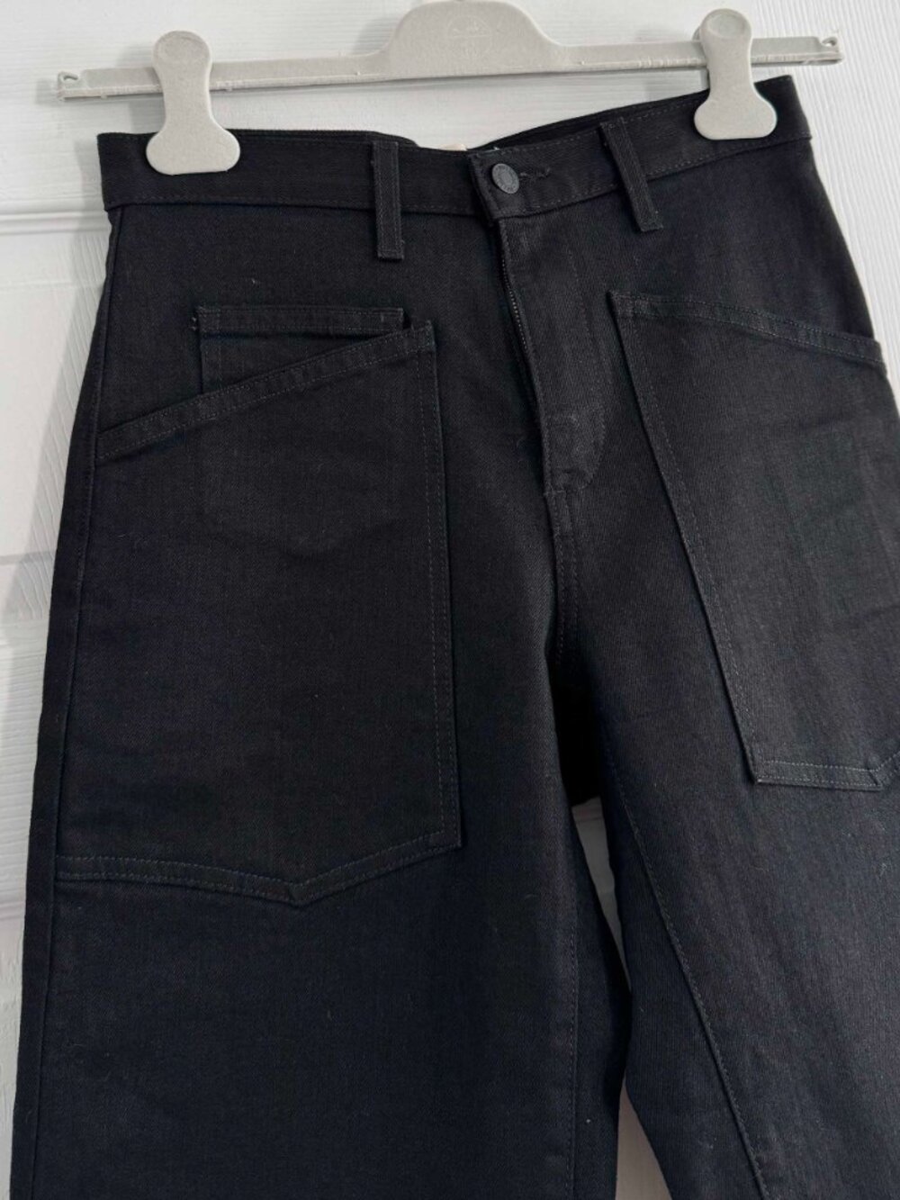 Nili Lotan "Shon" Jeans in "Black", size 24 (fits 25) - Picture 6 of 12
